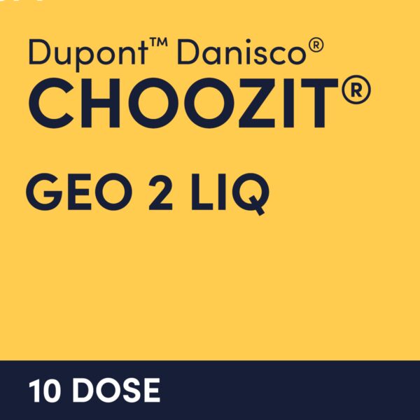 cultures choozit GEO 2 LIQ 10 DOSE