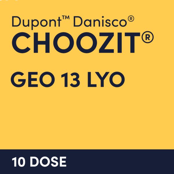 cultures choozit GEO 13 LYO 10 DOSE