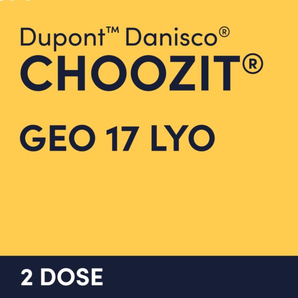 cultures choozit GEO 17 LYO 2 DOSE