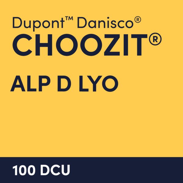 cultures choozit Alp D LYO 100 DCU