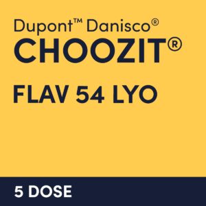 cultures choozit FLAV 54 LYO 5 DOSE