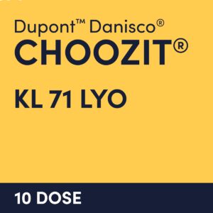 cultures choozit KL 71 LYO 10 DOSE