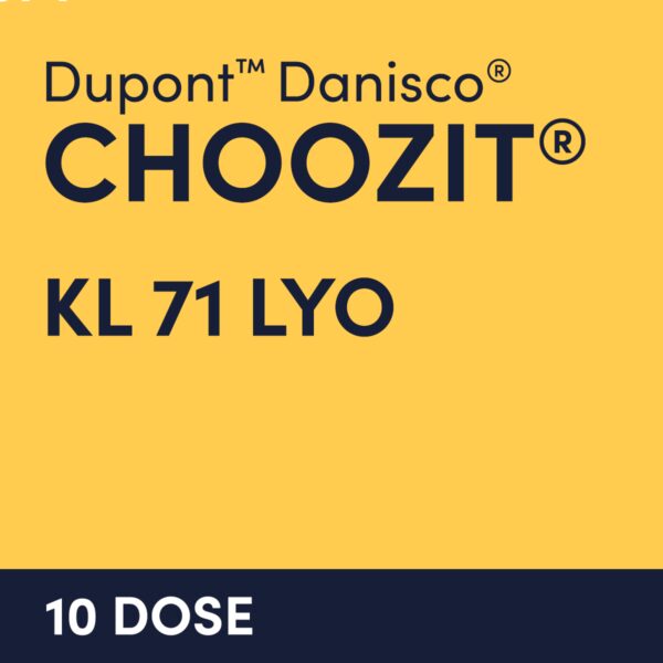 cultures choozit KL 71 LYO 10 DOSE