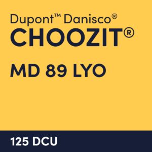 cultures choozit MD 89 LYO 125 DCU