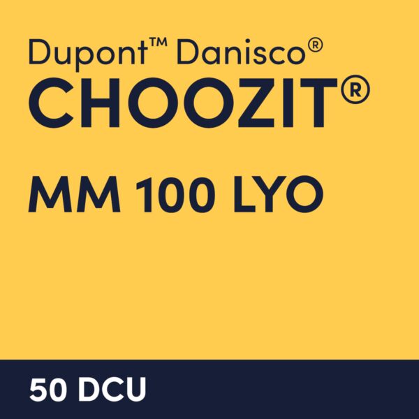 cultures choozit MM 100 LYO 50 DCU