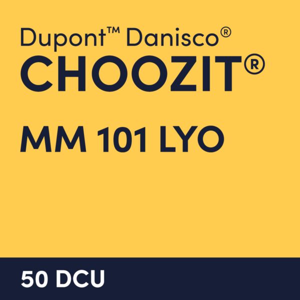 cultures choozit MM 101 LYO 50 DCU