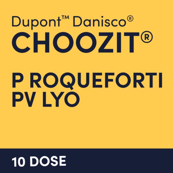 cultures choozit P Roqueforti PV LYO 10 dose