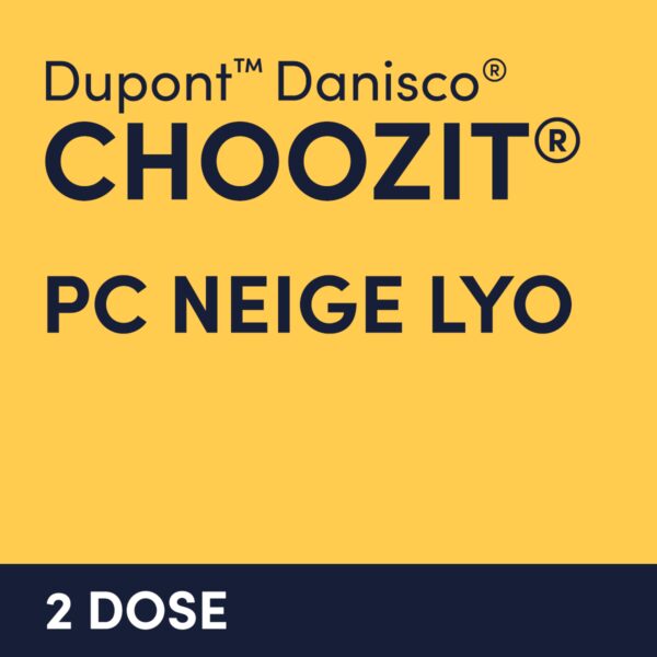 cultures choozit PC NEIGE LYO 2 DOSE
