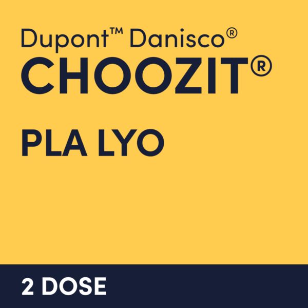 cultures choozit PLA LYO 2 DOSE