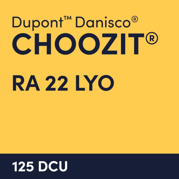 cultures choozit RA 22 LYO 125 DCU