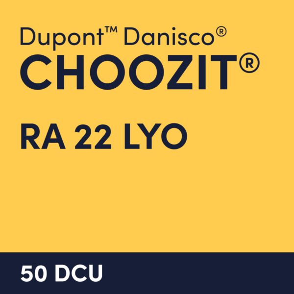 cultures choozit RA 22 LYO 50 DCU