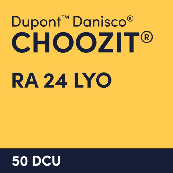 cultures choozit RA 24 LYO 50 DCU