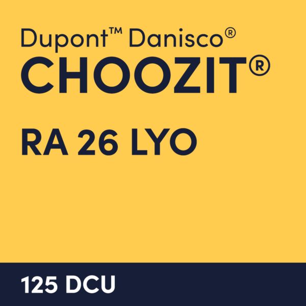 cultures choozit RA 26 LYO 125 DCU