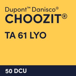 cultures choozit TA 61 LYO 50 DCU