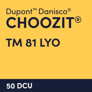 cultures choozit TM 81 LYO 50 DCU