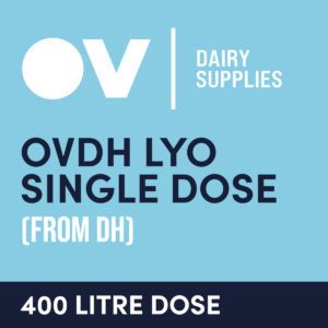 cultures single dose OVDH LYO single dose (from DH) 400 Litre