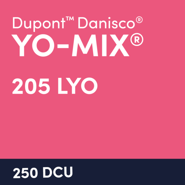 cultures yomix 205 LYO 250 DCU