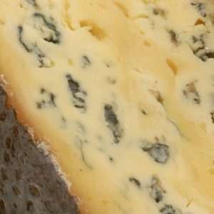 Blue cheese incorporates coagulant in its production process