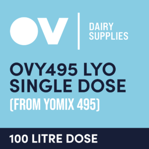 cultures single dose OVY495 LYO single dose (from Yo Mix 495) 100 Litre