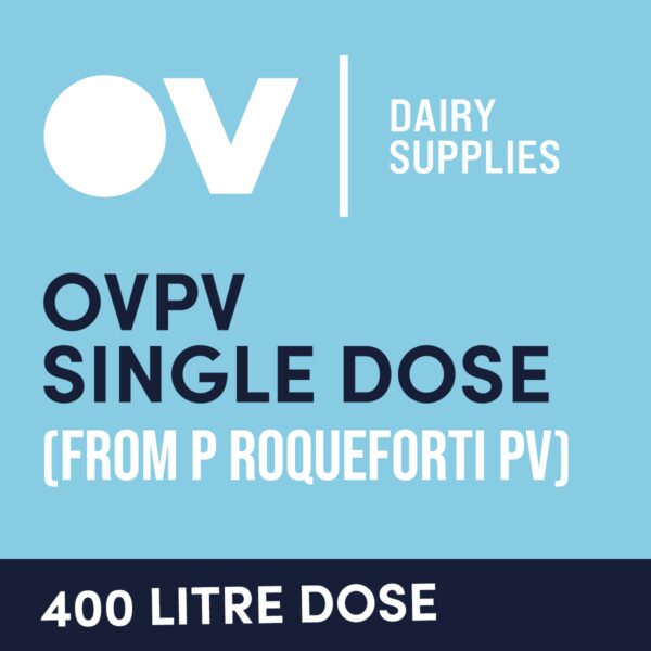 Cheese culture OVPV single dose (from P Roqueforti PV) 400 Litre