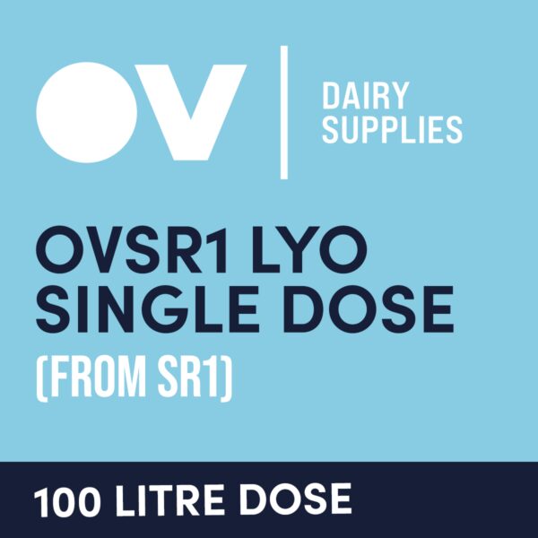 Cheese culture OVSR1 LYO single dose (from SR1) 100 Litre