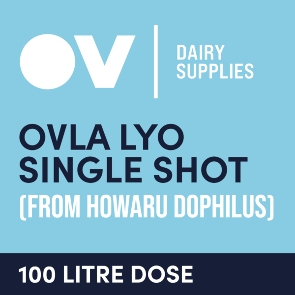 cultures single dose OVLA LYO (from HOWARU Dophilus) 100 Litre