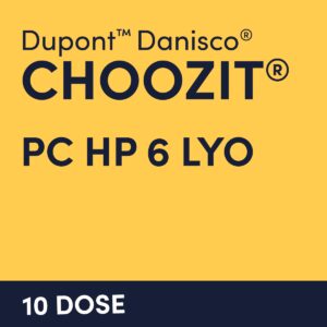 cultures choozit PC HP 6 LYO 10 DOSE