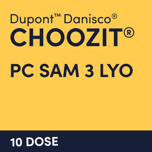 cultures choozit PC SAM 3 LYO 10 DOSE