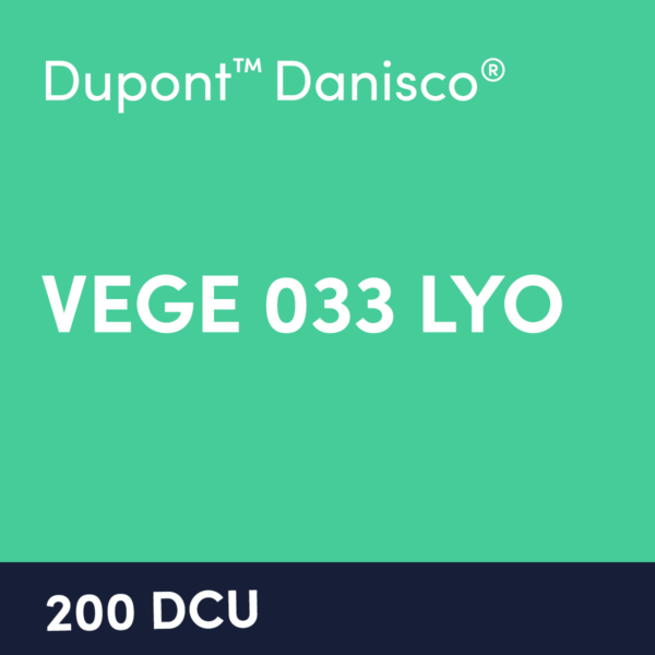 cultures VEGE 033 LYO 200 DCU